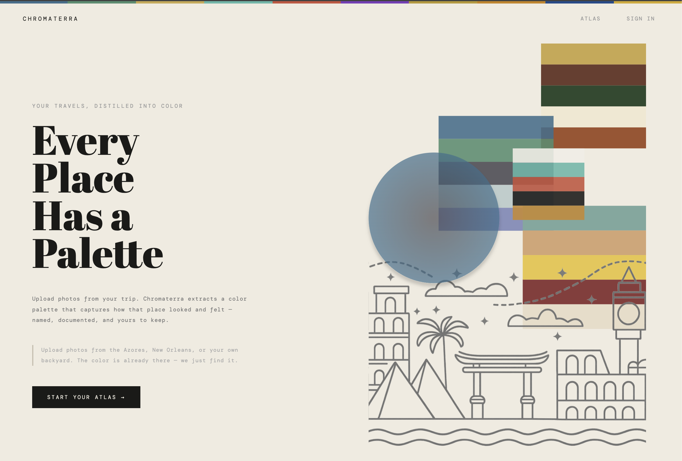 Chromaterra Global Color Atlas screenshot